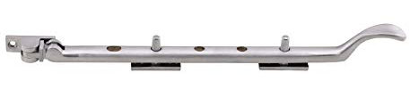 Carlisle Brass M44BSC Victorian-Casement Stay, Satin Chrome, 300 mm