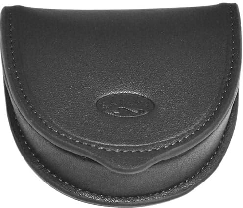 Katana - Porte-Monnaie Cuvette en Cuir - Noir - 9 x 7 x 2.5 cm - Noir