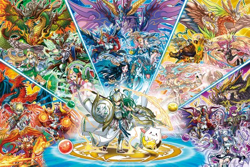Yanoman Dragon 10-1260 God and Heavenly Peace 1000 Puzzle & Dragons (Japan Import) by