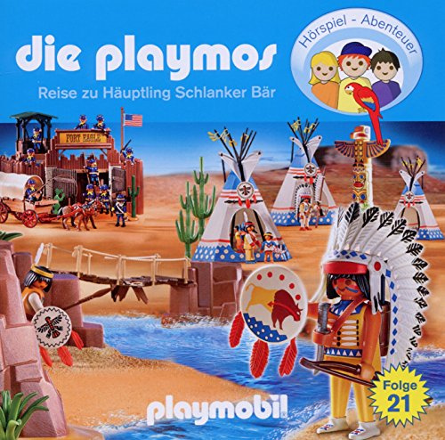 Die Playmos - Folge 21: Häuptling Schlanker Bär (Das Original Playmobil Hörspiel)