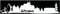 skyline4u Aufkleber Wismar Skyline mehrere Größen in 8 Größen und 25 Farben (15x3,4cm weiß)