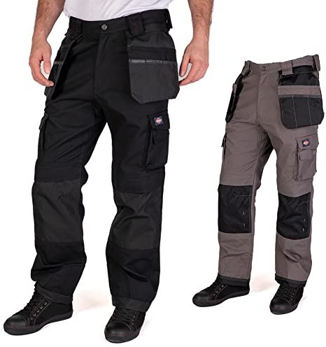 Lee Cooper - LCPNT213 - Pantalon - Homme - Noir - Taille: 32W
