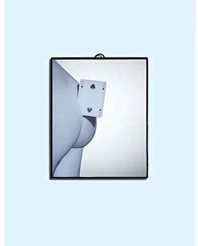 Seletti 17101 Two of Spades, Specchio Toiletpaper, 17.5 x 23 cm, Nero | Specchio Decorativo Small – Plastic Mirror TOILETPAPER x Seletti | 17,5 x 23 cmQuando il mondo del sogno incontra il surreal