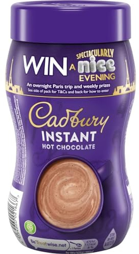 Cadbury Instant Hot Chocolate Fairtrade (400g) - Pack of 2