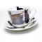 Roy Kirkham – Cats Galore – Tasse et soucoupe pour petit déjeuner