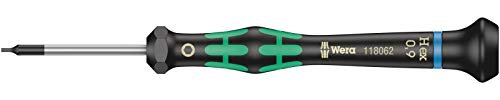 Wera 2054 Elektroniker-Sechskantschraubendreher, Hex-Plus, 0.9 x 40 mm, 05118062001