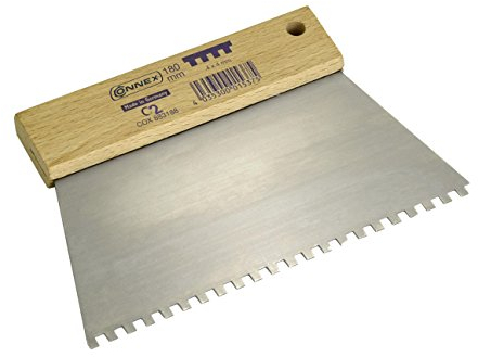 Connex Zahnspachtel 180mm Z. C2 6,0x6,00mm