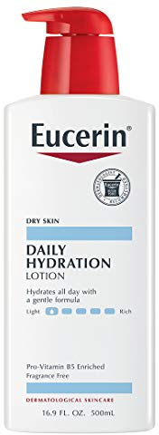 Eucerin Daily Hydration Lotion - Light-Weight Full Body Lotion for Dry Skin - 16.9 fl. oz. Pump Bottle
