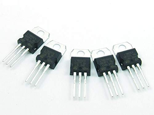 POPESQ® 5 Pezzi x 7805 Stabilizzatore di Tensione 5V / 1,5A / Voltage stabiliser #A137