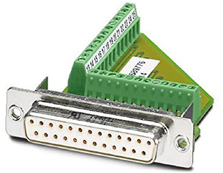 PHOENIX CONTACT VS-25-BU-DSUB/25-MPT-0.5 D-Sub-Kontakteinsatz, Größe 3 Shell, 27.000g, 10 Stück