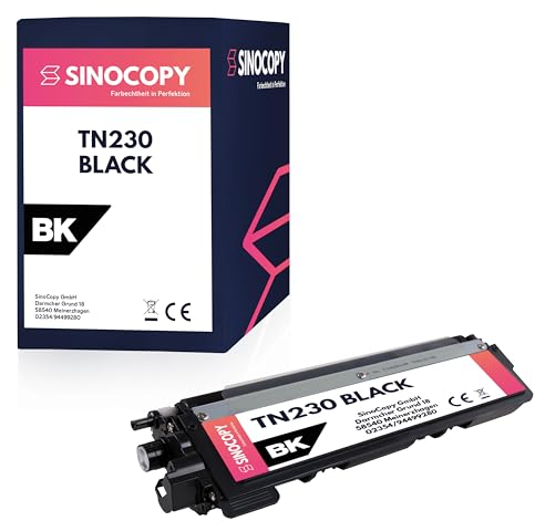 SinoCopy Black XXL Toner kompatibel für Brother TN-230 HL-3040N HL-3040CN HL-3070CN HL-3070CW MFC-9120CN MFC-9320CW DCP-9010CN