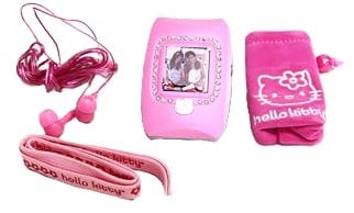 Hello Kitty 1.5 Digital Photo Frame & digital audio player with video plaback
