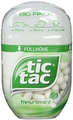 Tic Tac Big-Pack fresh mint, 4er Pack (4 x 98 g)