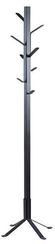 AC Design Furniture Kleiderständer Victoria, B: 50 x T:50 x H: 181 cm, Stahl, Schwarz