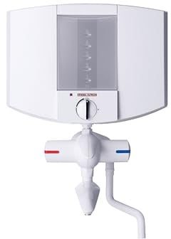 STIEBEL ELTRON Kochendwassergerät EBK 5 K, Kunststoff, 5 Liter, Hebel-Zweigriff-Füll- und Ablaufarmatur, 74288