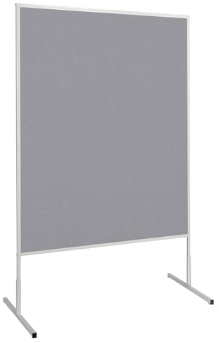 MAUL | Moderationswand | Filz | grau | BxH 1200 x 1500 mm
