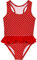 Playshoes Costume da bagno con protezione UV, Costume da bagno Bambine e ragazze, Punti, 122/128
