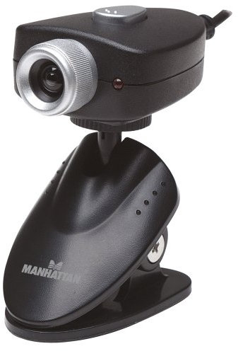 Manhattan 460668 5MP 640 x 480Pixel USB 1.1 Nero webcam