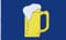 FRIP - Bierkrug Bier Fahne Flagge Grösse 1,50x2,50m XXL