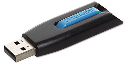 Verbatim 16 GB Store N Go Drive Blu (49176), Blue, Black
