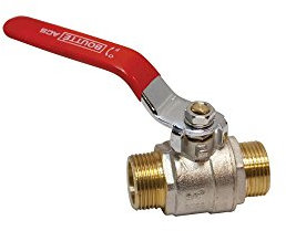 Boutté 2159350 BM20 Vanne 1/4 tour manette mâle 20 x 27 ACS PN40