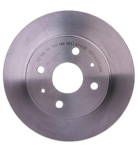 HELLA 8DD 355 114-421 Bremsscheibe - 54656 - 246mm - 17mm - Innenbelüftet - für u.a. DAIHATSU / PERODUA / SUBARU