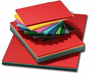 Tonzeichenpapier 50 x 70 cm Silber 10 Blatt
