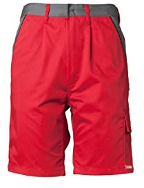 Planam 2376060 Herren Highline Shorts, rot schiefer schwarz, Größe 60