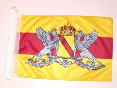 FahnenMax Bootsflagge Großherzogtum Baden, Gelb, Rechteckig, Fahne, Banner