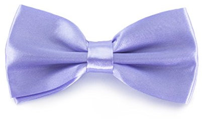 Oblique Unique Fliege Schleife - Größe verstellbar (Light Lila)