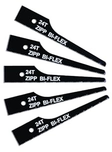 LASER TOOLS Power-Tec 92312 Air Saw Blades 24TPI, Set of 5