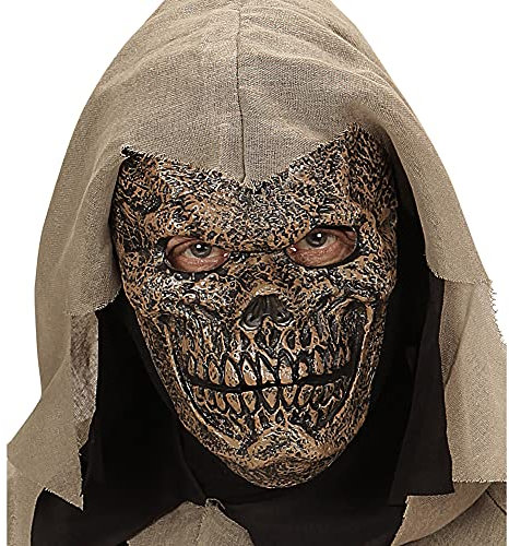 Widmann VD WDM00445 Mask Half Face Death Lords/War, Grey, One Size