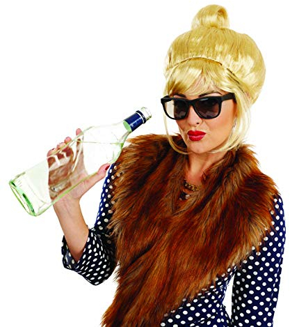 Fun Shack Womens Fabulous Blonde Kostüm Perücke, Einheitsgröße
