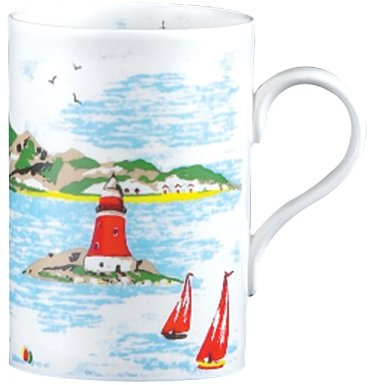 Churchill China Cath Kidston Mug - Yachts Cedar shape