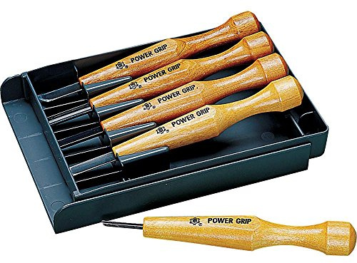ROCKLER Five Piece Power Grip Carving Set (Japan Import)