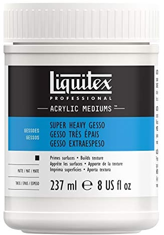 Liquitex 7808 Gesso molto denso professionale, medium, 237 ml