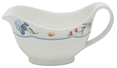 Villeroy & Boch MARIPOSA Keramik Sauciere-Oberteil weiß Klassisch Krug Pitcher Sauceboat