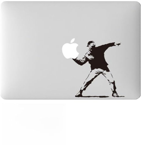 RayLineDo® 1 x abnehmbarer DIY-Aufkleber für MacBook Air Pro, Dekoration, Laptop-Aufkleber für 11 Zoll, 13 Zoll, 15 Zoll, 17 Zoll Z135