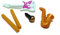 LEGO Music Minifigue Accessory Kit: Guitar, Saxophone, Microphone, Drum Sticks