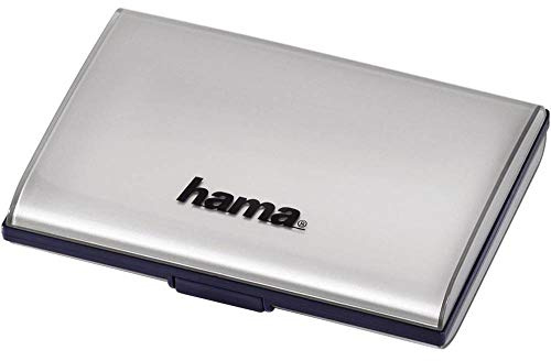 Hama Fancy Card Case SD/MMC Speicherkarten-Etui silber, 00049915