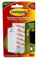 Command 17040 Sawtooth Picture Hanger Kit with Adhesive Strips - Hanger Holds up to 1.8Kg (4lb) - 75 mm x 25 mm, White ,Pack of 1