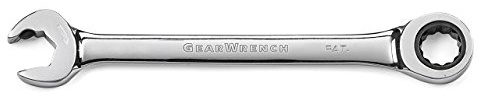 GEARWRENCH Open End Ratcheting Combination Wrench 19mm, 12 Point - 85519