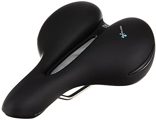 Selle Royal Damen Respiro Soft Moderate Fahrradsattel, schwarz, M