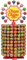 Chupa Chups - Roue de 213 Sucettes - Sucettes à la Pulpe de Fruits + Cola, Milky et Choco-Vanille - Présentoir Original Collector des Boulangeries