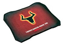 Itek V1 S Mouse Pad da Gaming, Materiale Antiscivolo, Nero