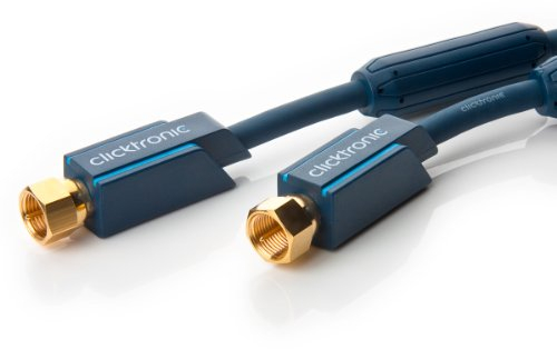 Clicktronic Casual SAT Antennenkabel (F-Stecker/F-Stecker, 95 dB, 20m)