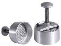 CONTACTO Hamburgerpresse Aluminiumguss, schwere Qualität
