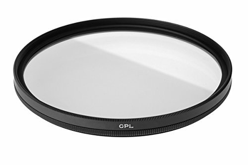 62 mm Filtro polarizador Circular de súper Fino Apilable sin Revestimiento