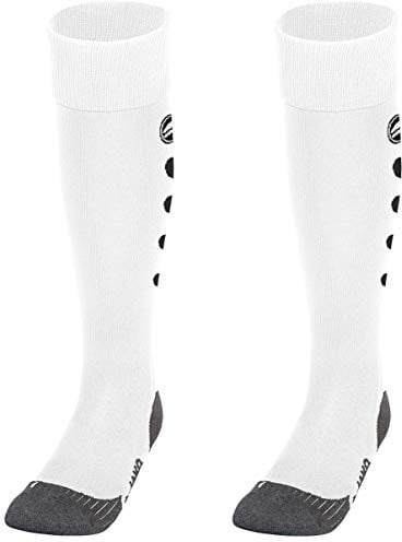 JAKO Unisex Roma Stutzenstrumpf, Weiß, 4 39-42 EU
