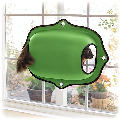 K&H Ez Window Pod Kitty Sill, Green